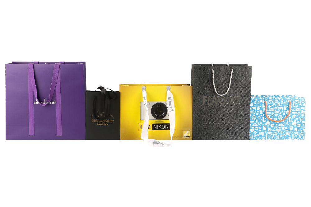 Bedrukte plastic tassen