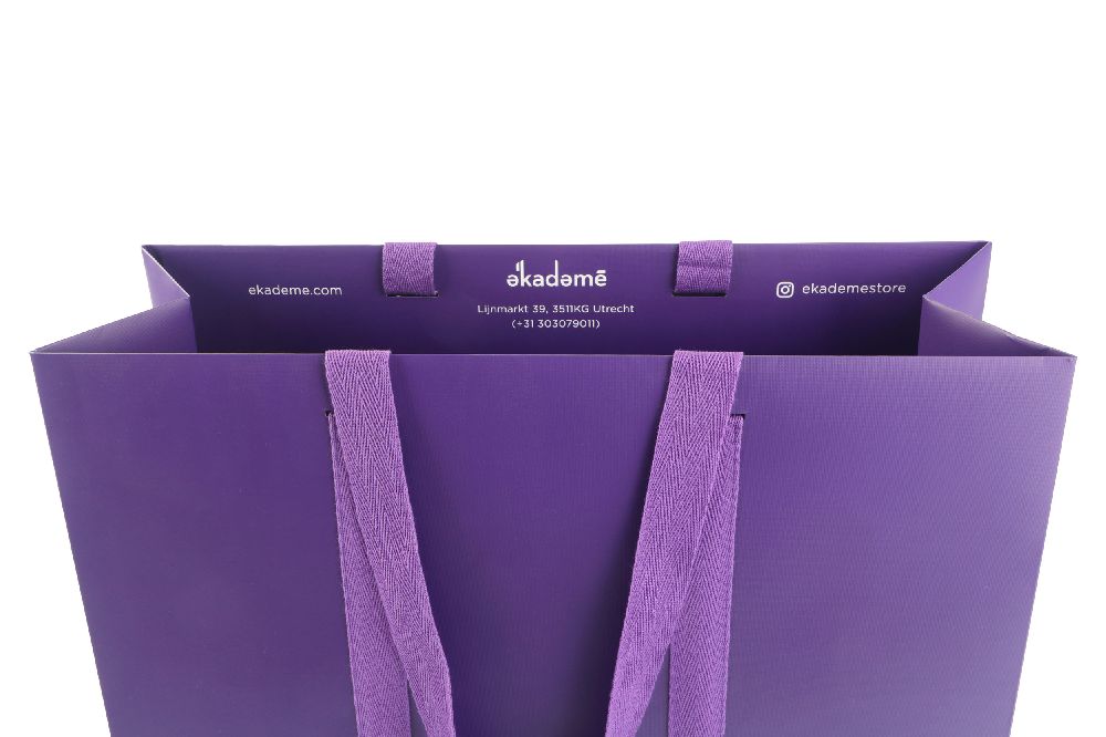 Plastic tas met bedrukking